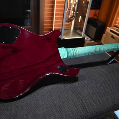 PRS Wood Library McCarty 594 Semi-Hollow Danville Music 35th Anniversary Artist Top 2025 - Bahamian Blue #8203 image 8