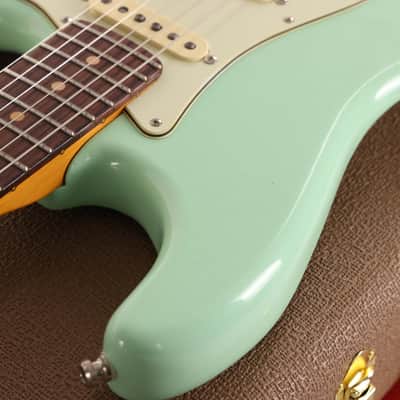 Fender American Ultra Luxe Vintage '60s Stratocaster Surf Green image 7