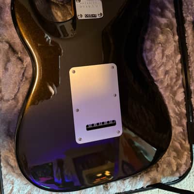Fender American Ultra HSS Stratocaster - Texas Tea with Ebony Fretboard image 6