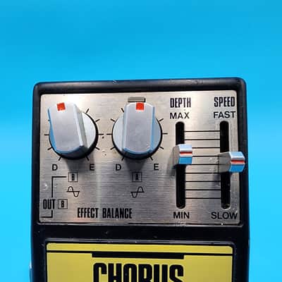 Vintage 80s Guyatone PS-013 Stereo Chorus Guitar Effect Pedal Japan MIJ Bass image 2