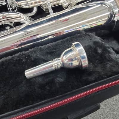 Besson Prodigy series BE165 4 Valve Euphonium - Silver image 14