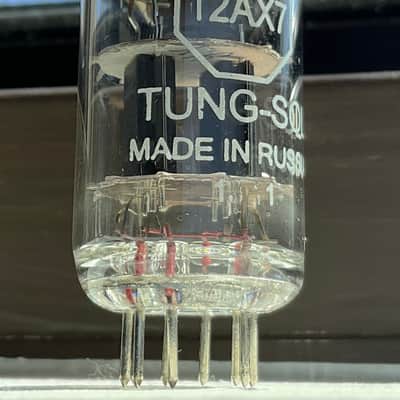 TUNG-SOL 12AX7 - PREAMP TUBE - MADE IN RUSSIA - VERY GOOD CONDITION - image 1