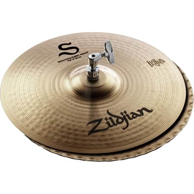 Zildjian 14" S Mastersound Hi-Hat Cymbals image 1