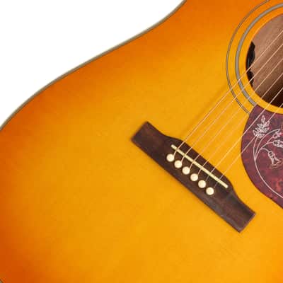 Epiphone Hummingbird Studio Acoustic Electric Guitar - Heritage Cherry Sunburst image 6