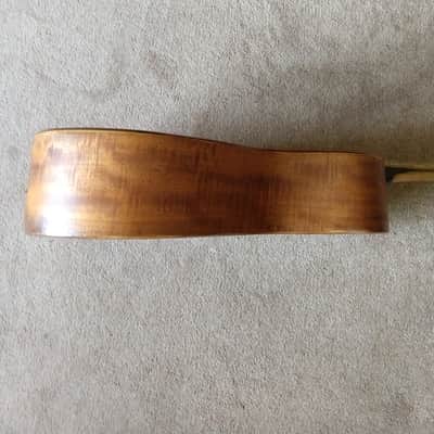 Richtone L-00 size guitar - sinker cedar top, flamed mahogany sides, canarywood back image 6