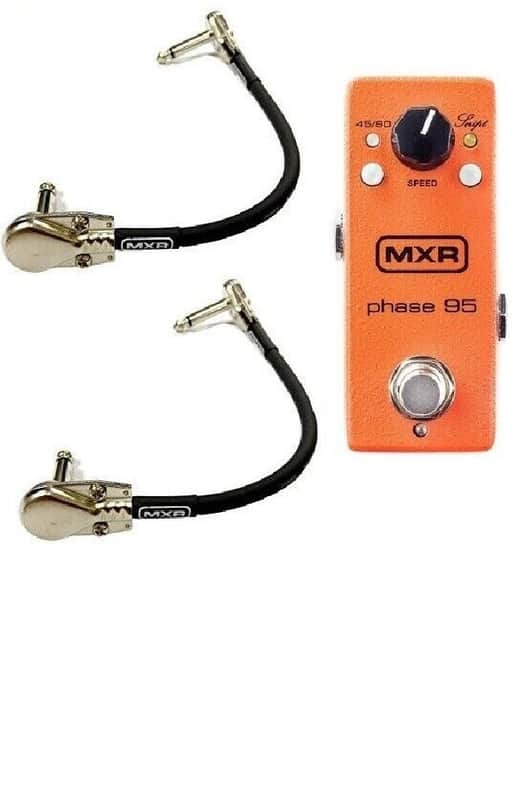 MXR M290 Mini Phase 95 Pedal Phase 45 & 90 Circuits ( w/2 MXR PATCH CABLES ) image 1