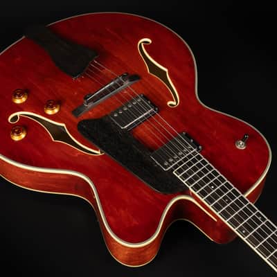 2021 Eastman AR403CED Archtop mit Ebenholz Griffbrett - Classic Truetone Gloss | 16’’ Hollowbody Archtop Jazz Guitar Kent Armstrong Humbucker 2,86kg | CoA OHSC Bild 7