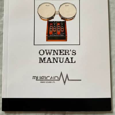 Musicaid Simmons SDS IV Drum Synthesiser manual image 1