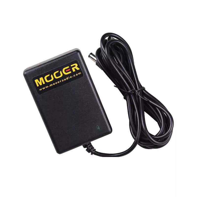Mooer 9V DC, 2A, power supply works on all Mooer 9V pedals and Ocean Machine, Red Truck image 1