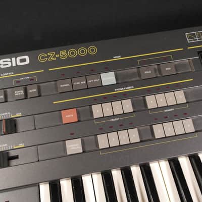 Casio CZ-5000 61-Key Synthesizer Keyboard Made in Japan image 4