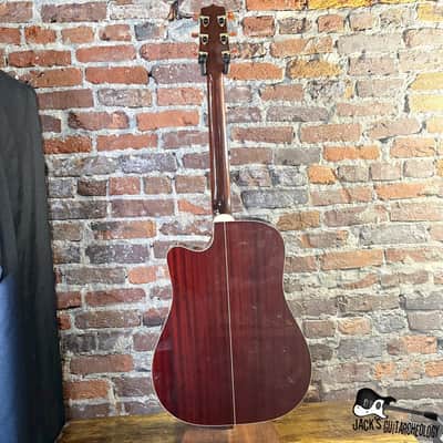Takamine MIJ Santa Fe ESF-10c Acoustic Electric Guitar (1990s - Natural) image 12