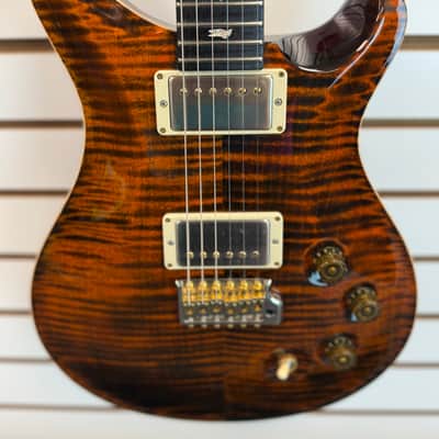 PRS Dave Grissom DGT 10 Top, Bird Inlays Electric, Yellow Tiger with Case - Pre Owned image 12