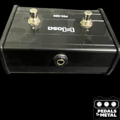 Hosa FSC-385 Guitar-Style Dual Latching Footswitch 2010s - Black - X19952 image 2