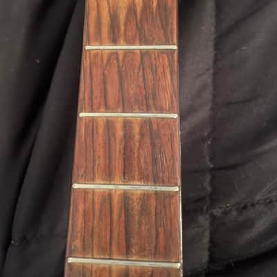1960’s Made in Japan Silvertone  Acoustic Classical Guitar model #2688  Natural wood image 5