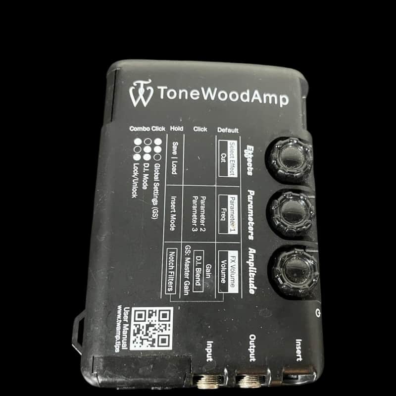 HONZ Tech ToneWood Amp for Acoustic Guitar 2010s - Black X14233 image 1