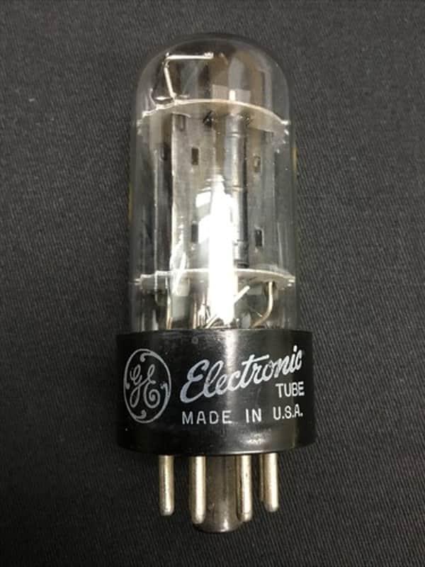 GE 6BL7GT RADIO/AMPLIFIER Audio Vacuum Tube Black Plates VINTAGE TESTED Q.4248-D image 1