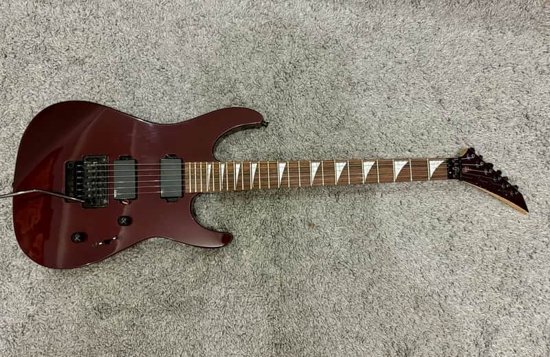 Custom Bordeaux Dinky 1990s Unique SCHALLER Superstrat guitar Active pickups Custom Shop Shred Machine Metal Strat solid body Lightweight exclusive image 1