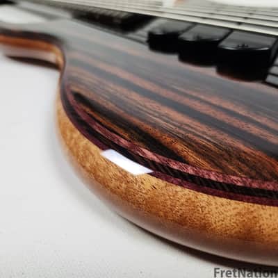 Dingwall Z3 Macassar Ebony 6-String Bass Multi-Scale Fanned-Fret 10.56lbs #7404 image 14