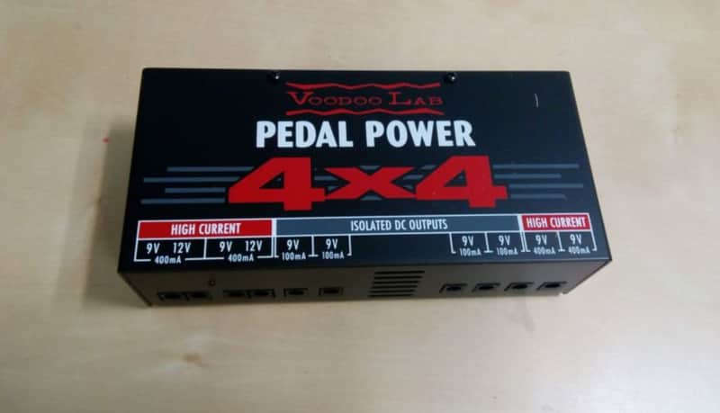 Voodoo Lab Pedal Power 4x4 Isolated Power Supply 240v w/ Original box & paperwork image 1