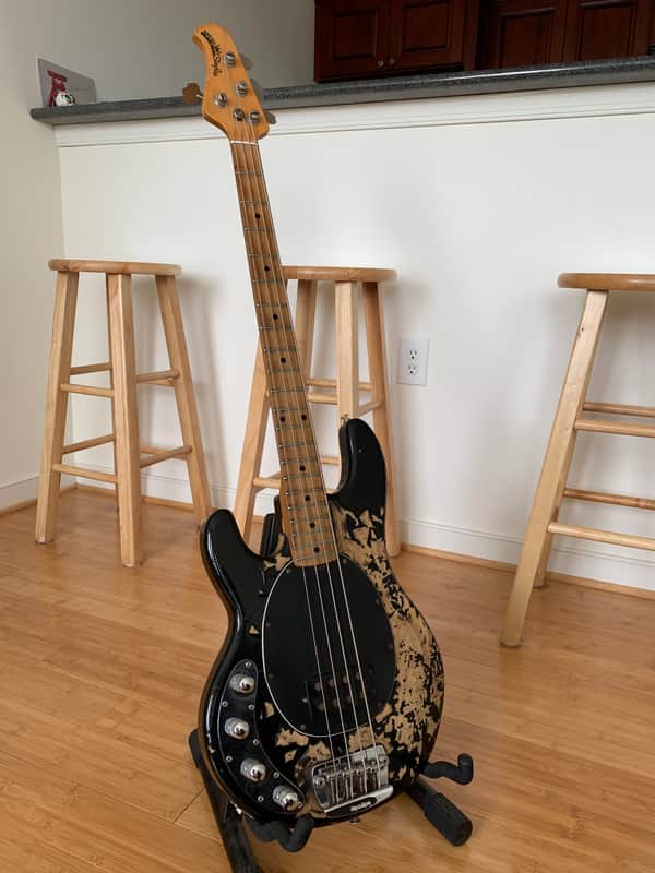 Ernie Ball Music Man Stingray (Left-Handed) 2001 Black image 1