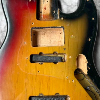Fender Jazz Bass 1972 - Sunburst Bild 5