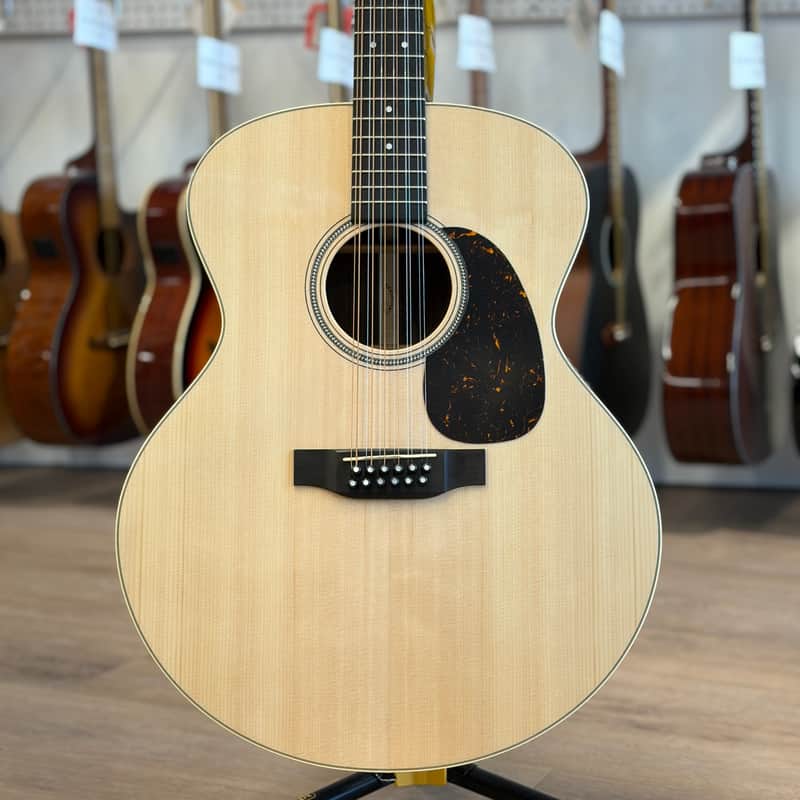 Martin Grand J-16E 12-string - Ebony Fingerboard, Natural, Used image 1