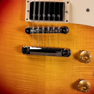 Gibson Les Paul Standard 50s Electric Guitar - Heritage Cherry Sunburst with Hardshell Case image 12