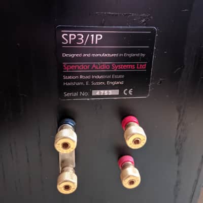 Spendor SP3/1P Rare UK Audiophile Speakers Pair Tested Circa 1996 image 4