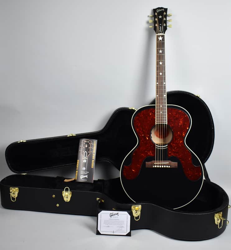 2017 Gibson Custom Shop J-180 Everly Brothers Acoustic Guitar Made In USA w/OHSC image 1