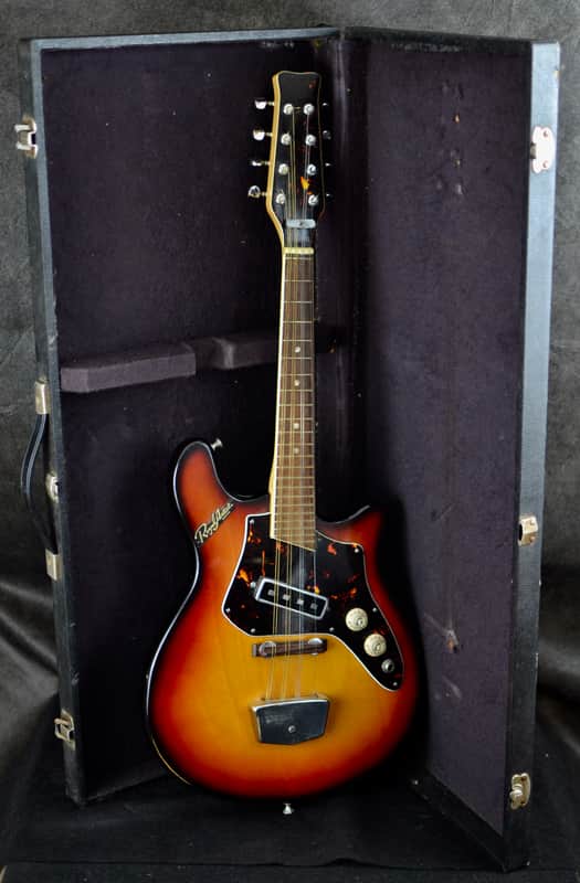 Vintage Electric Mandolin Bruno & Sons Royal Artist w/OHSC 60s image 1