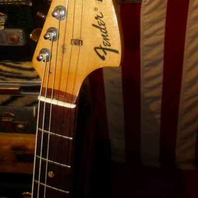 1965 Fender Mustang Grey w/ Hard Case image 3