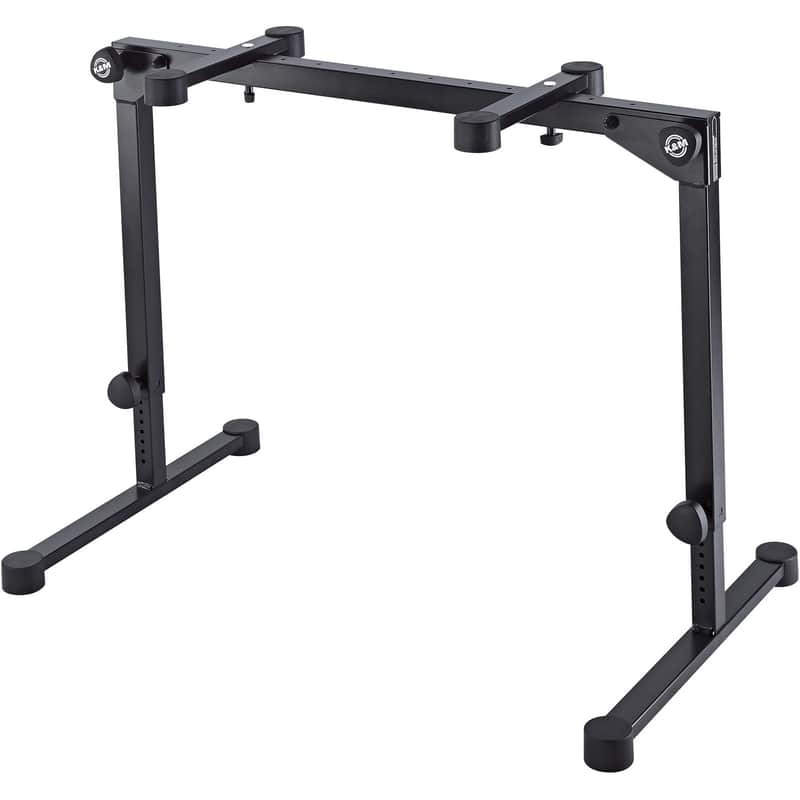 K&M 18820 Omega Pro Keyboard Stand Blk, Black image 1