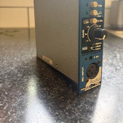 Radial PowerPre 500 Series Mic Preamp Module 2010s - Blue image 2