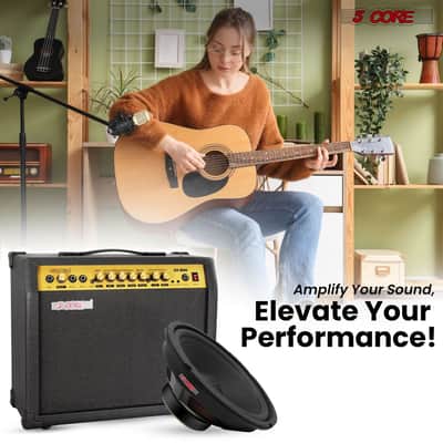 5 Core 8 Inch Guitar Speaker 50W RMS Replacement 4 Ohm Amp Woofer for Electric Guitar Cabinets image 8