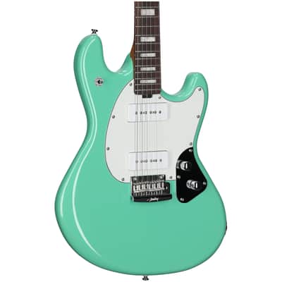 Sterling by Music Man SR50X StingRay Plus Electric Guitar, Seafoam Green, Open Box (Good)
