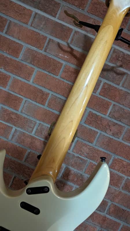 Yamaha Super Strat RGX612S late-80s - Pearl White | Reverb