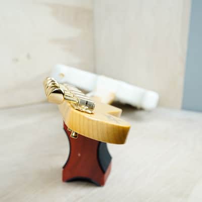Fender Vintage Custom Shop 1957 Reissue Stratocaster TCP Time Capsule 2023 Aged White Blonde w/ OHSC image 14