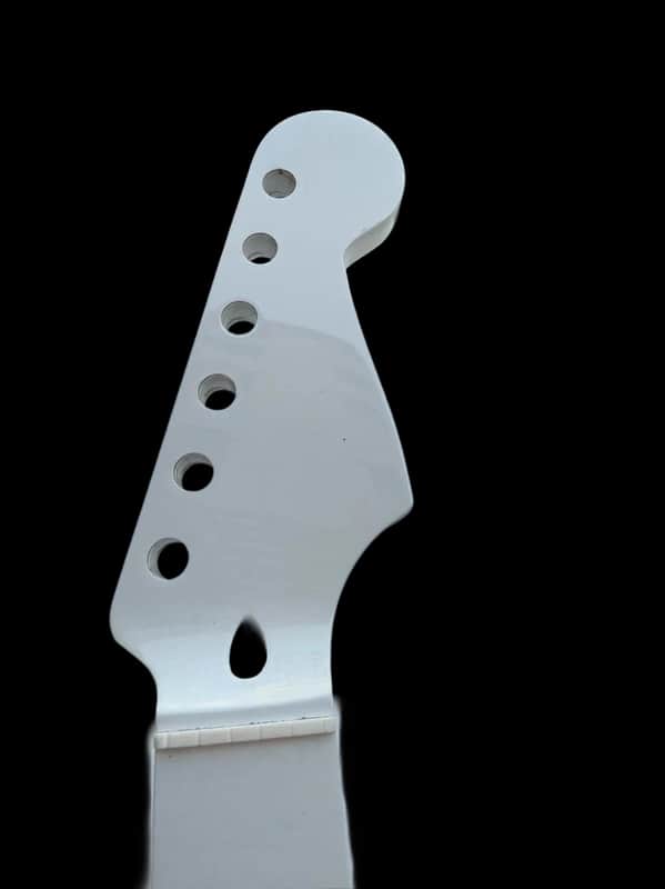 Gloss White Electric Guitar Neck, 22-Frets image 1