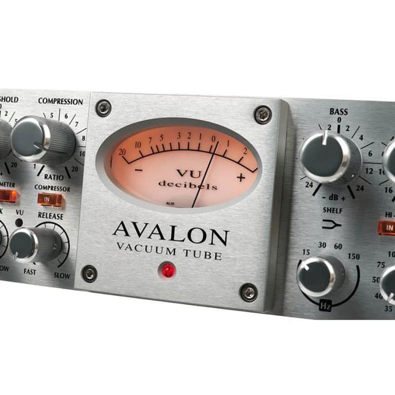 Avalon VT-737sp Tube Channel Strip - Silver image 1