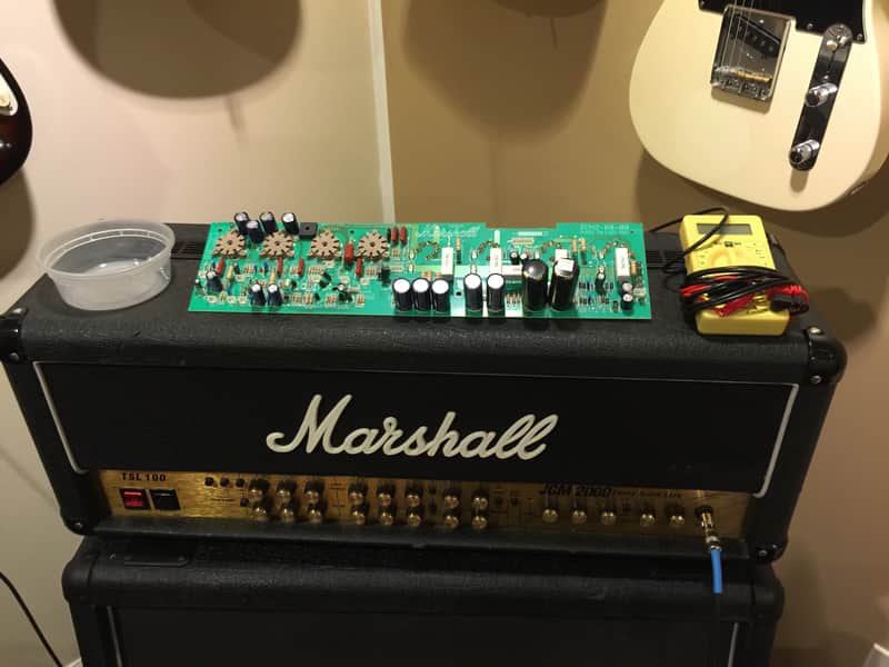 Marshall TSL100 2000 Revsion 10 Main Board Upgrade image 1