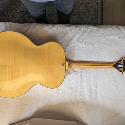 D'Angelico EX-63 Archtop Non-Cutaway with Stairstep Tailpiece 2010s - Natural image 7