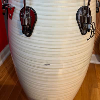 Pearl Havana Elite Series 11.75 inch Conga - Silver White Swirl image 7
