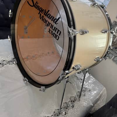 Slingerland Magnum 24x16 Bass Drum 1979 - Silver Mist Excellent condition! image 8