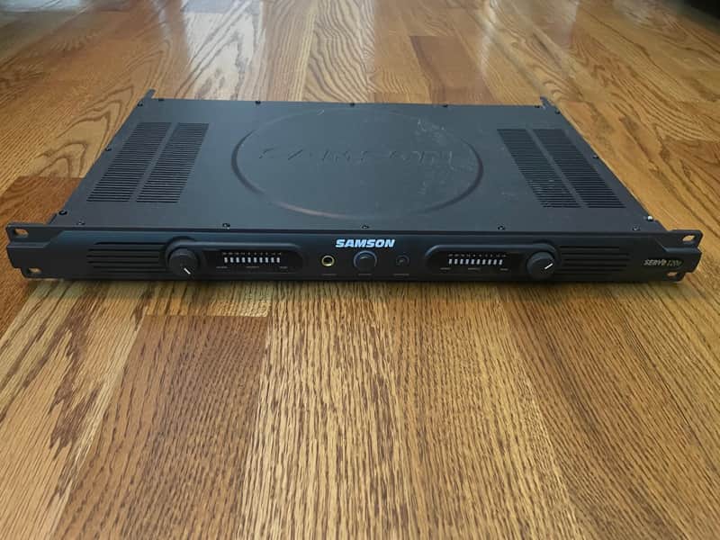 Samson Servo 120a Power Amp 2010s - Black image 1