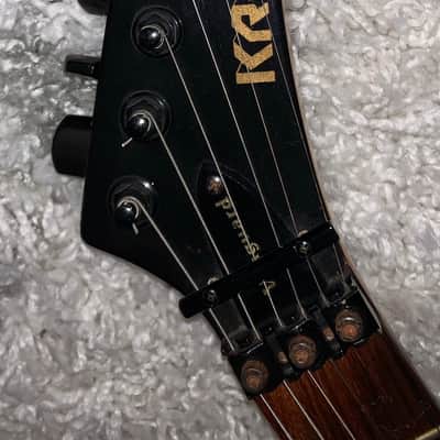 Vintage 1986 Kramer Vanguard American series electric guitar Floyd rose Seymour Duncans 1986 image 3