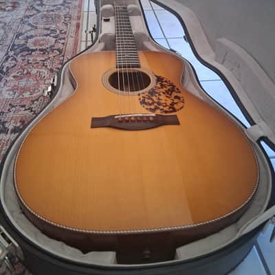 Santa Cruz custom shop Brazilian appointments. war bracing hide glue Adirondack bracing OM Orchestra Model image 4
