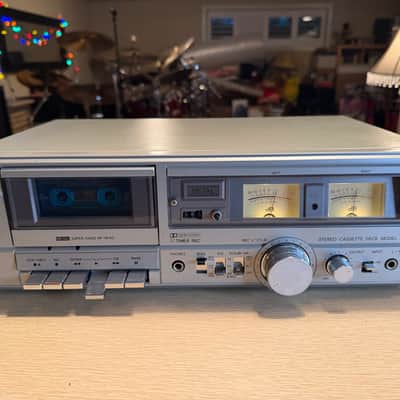 Vintage Toshiba Aurex Cassette Tape Player Deck PC-X12 Full Fresh Service X Rare image 2