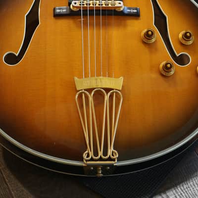 1990 Gibson Byrdland Hollow-Body Electric Guitar Vintage Sunburst + OHSC image 5