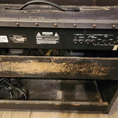 Roland JC-120 Jazz Chorus 2-Channel 120-Watt 2x12" Guitar Combo 1975 - 1993 - Black image 2