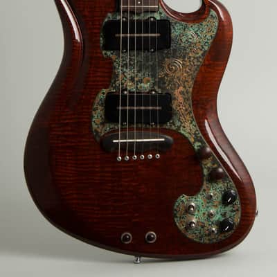 Scott Walker Phoenix Custom Made for Steve Kimock Solid Body Electric Guitar (2009), original hard shell case. image 4